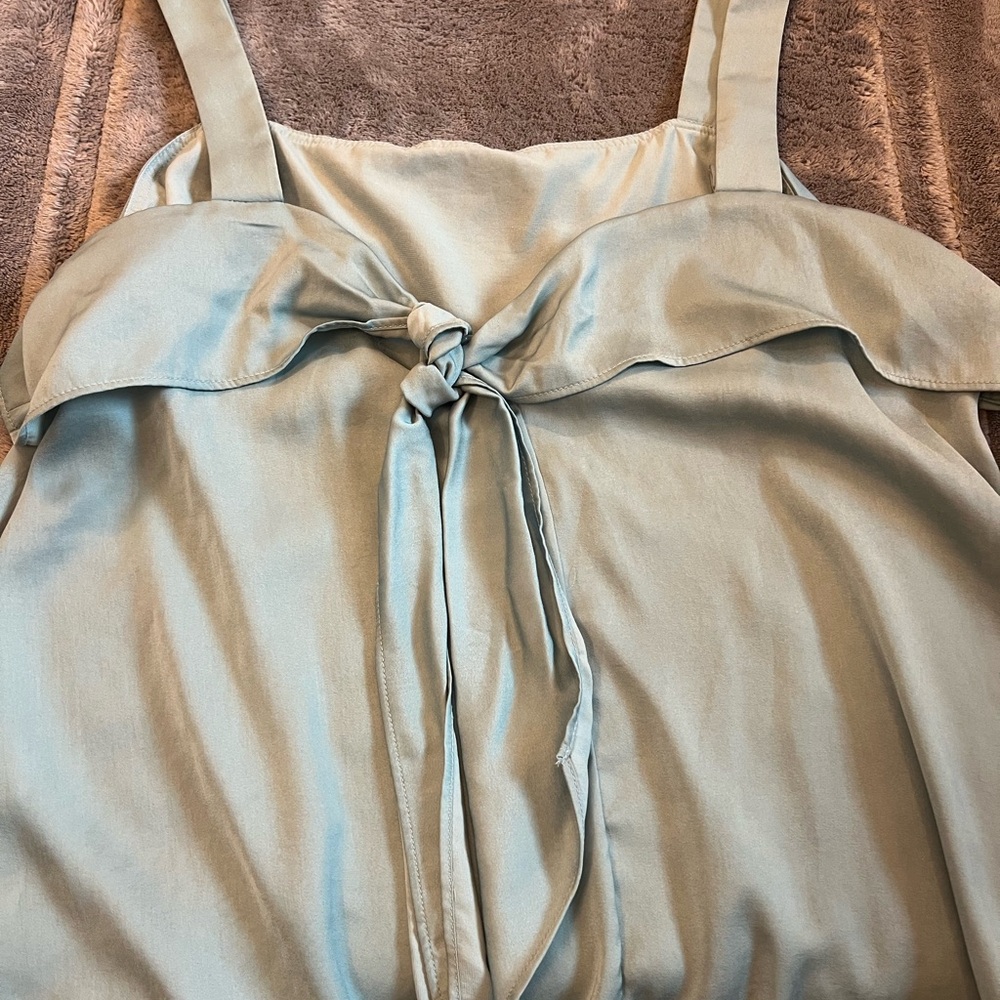 Banana Republic Light Green Tank Top